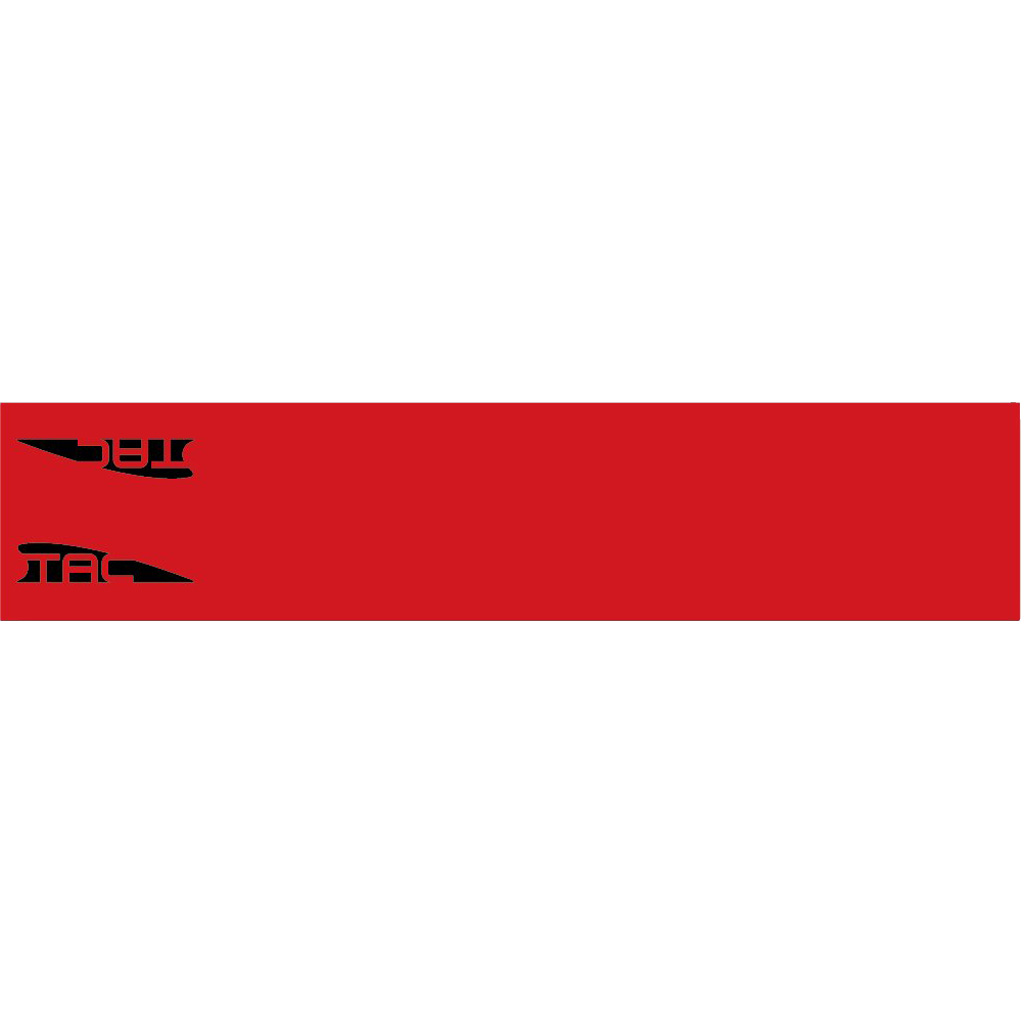 TAC Vanes Arrow Wraps Red 4.675 x 1.0 in. 13 pk.