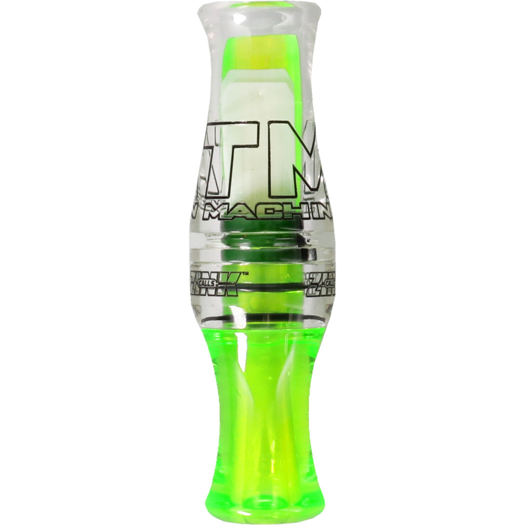 Zink ATM Duck Call Poly Double Reed Lemon Drop