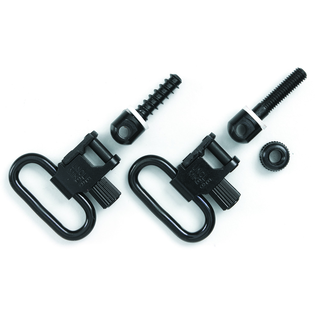 Uncle Mike's QD Swivels 115 1 in. Blued