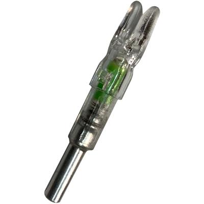 Flex Fletch LIT Lighted Arrow Nocks .166 Green 3 pk.