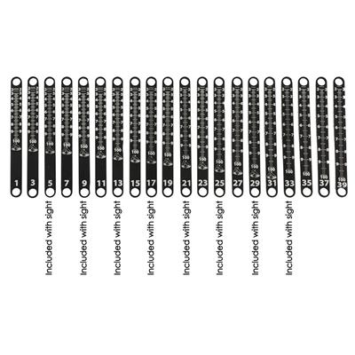Axcel Achieve XP Metal Sight Tape Scale #9 and #10
