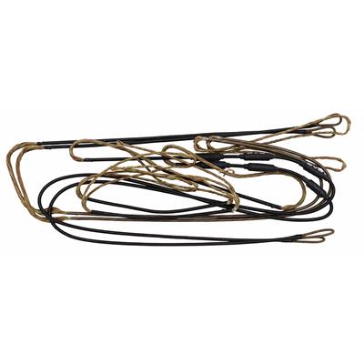 GAS Ghost XV String and Cable Set Camo w/ Black Serving Elite Terrain