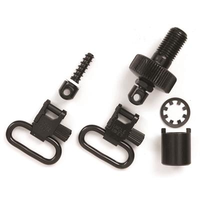 Uncle Mike's QD Swivels Mossberg 500 1 in. Blued