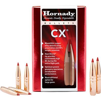 Hornady CX Bullets 22 Cal. .224 50 gr. CX 50 rd.