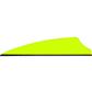 Q2i Fusion X-II SL Vanes Neon Yellow 2.1 in. 100 pk.