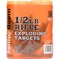 Sonic Boom Exploding Rifle Targets 1/2 lb. 4 pk.