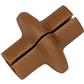 Pine Ridge Kisser Button Slotted Brown 1 pk.