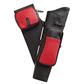 Neet NT-2100 Leather Target Quiver Black with Red Pockets RH