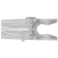 Easton Recurve Pin Nocks White Large Groove 12 pk.