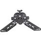 Pine Ridge Kwik Stand Rail Mount Combo Black