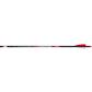 Black Eagle Rampage Arrows .001 400 2.5 in. Shield Cut 6 pk.