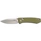 SZCO G10 Rolling Lock Stainless Folder Knife 4.25 in. Moss Green