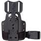 Safariland 6004 Single Strap Leg Shroud Black w/ Drop Flex Adaptor