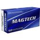 Magtech Pistol Ammo 9mm Luger 124 gr. FMJ 50 rd.