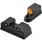 XS Sights R3D 2.0 Pistol Sights Orange CZ Std. HT. CZ P10 OR