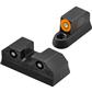 XS Sights R3D 2.0 Pistol Sights Orange CZ Std. HT. CZ P10 OR