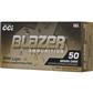 CCI Blazer Brass HP Pistol Ammo 9mm Luger 115gr. JHP 50 rd.