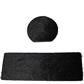Cir-Cut Traditional Rest Kit Black Calf Hair 2 pc.