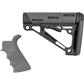 Hogue OverMolded AR-15 Kit Grey w/ Grip and Buttstock