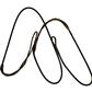 Zebra Hybrid Split Cable Tan/Black Chill X 32 7/8 in.