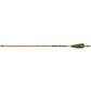 Black Eagle Vintage Traditional Arrows .005 600 Green/Yellow Feathers 6 pk.