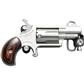 NAA Mini-Revolver w/ Belt Buckle 22 LR Stainless/Matte Wood 1.13 in. 5 rd.