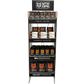 MTN OPS 4 Shelf Wire Display Ignite Tubs, Hydrate Bags, Protein DROP SHIP ONLY