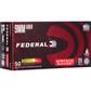 Federal Syntech Range Pistol Ammo 9mm 124 gr. TSJ RN 50 rd.