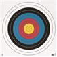 Maple Leaf Target Face FITA 10-Ring 80 cm.