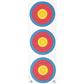 Maple Leaf Target Face 3-Spot Vertical 25 pk.