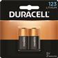 Duracell Lithium Batteries CR123 2 pk.